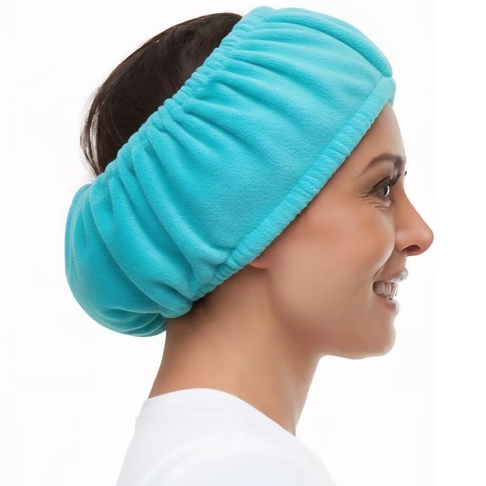NIB Tassi 2 Pack Spa Headband Wrap For Women - Picture 3 of 4